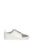 Main View - Click To Enlarge - VINCE - 'Caden' colourblock leather slip-on sneakers