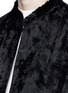 Detail View - Click To Enlarge - TOGA ARCHIVES - Fringe hem moquette coat