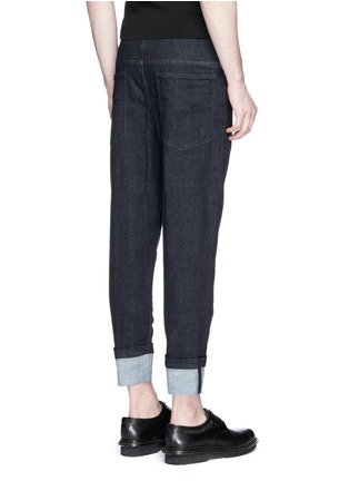 Back View - Click To Enlarge - NEIL BARRETT - Rolled cuff jeans