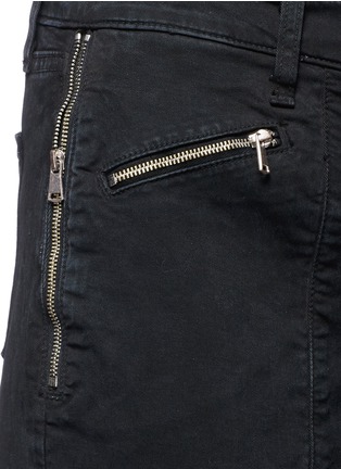 Detail View - Click To Enlarge - J BRAND - 'Genesis' zip front luxe twill utility pants