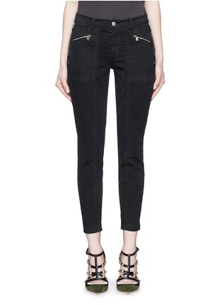 Main View - Click To Enlarge - J BRAND - 'Genesis' zip front luxe twill utility pants