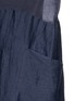 Detail View - Click To Enlarge - UMA WANG - Mandarin collar linen-silk coat