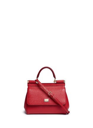 Main View - Click To Enlarge - - - 'Miss Sicily' mini Dauphine leather satchel
