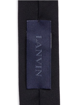 Detail View - Click To Enlarge - LANVIN - Variegated stitch twill tie