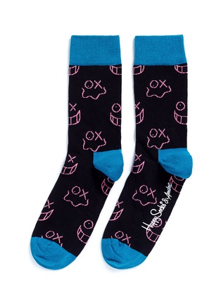 Main View - Click To Enlarge - HAPPY SOCKS - x André Saraiva Mr. A smile socks