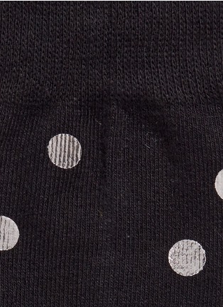Detail View - Click To Enlarge - HAPPY SOCKS - Metallic dot socks