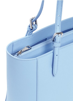 Detail View - Click To Enlarge - TORY BURCH - 'York' small leather buckle tote