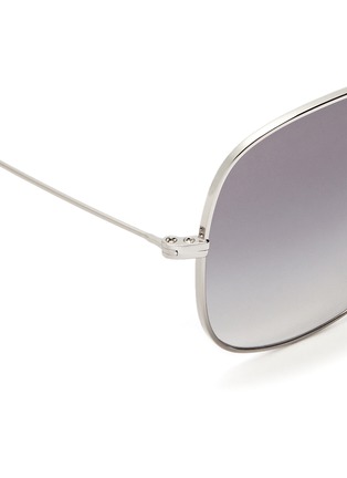 Detail View - Click To Enlarge - OLIVER PEOPLES - x Isabel Marant 'Daria' metal oversize sunglasses