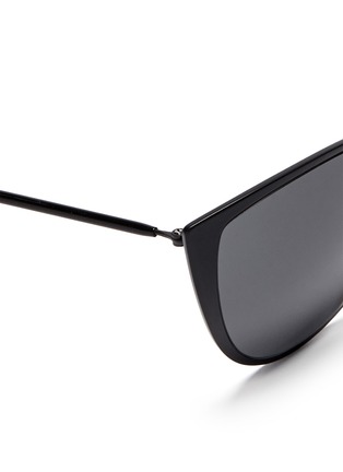 Detail View - Click To Enlarge - OLIVER PEOPLES - 'Jaide' acetate temple metal cat eye sunglasses