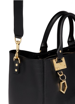 Detail View - Click To Enlarge - SOPHIE HULME - Adjustable leather tote