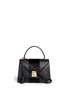Main View - Click To Enlarge - MARK CROSS - 'Hadley' small calf hair leather flap bag
