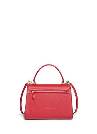 Back View - Click To Enlarge - MARK CROSS - 'Hadley' small leather flap bag