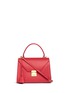 Main View - Click To Enlarge - MARK CROSS - 'Hadley' small leather flap bag