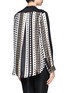 Back View - Click To Enlarge - SANDRO - Star print silk blouse