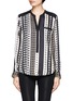 Main View - Click To Enlarge - SANDRO - Star print silk blouse