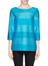 Main View - Click To Enlarge - ST. JOHN - Rugby stripe knit tunic