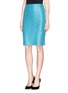Front View - Click To Enlarge - ST. JOHN - Tweed knit pencil skirt