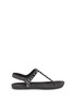 Main View - Click To Enlarge - PEDRO GARCIA  - 'Judith' crystal stud suede sandals