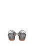 Back View - Click To Enlarge - PEDRO GARCIA  - 'Zuriel' crystal pavé strap sandals