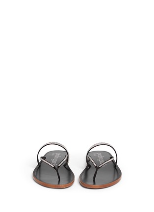Figure View - Click To Enlarge - PEDRO GARCIA  - 'Zuriel' crystal pavé strap sandals