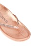 Detail View - Click To Enlarge - PEDRO GARCIA  - 'Anabel' crystal pavé thong sandals
