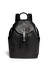 Main View - Click To Enlarge - ALEXANDER MCQUEEN - Perforated skull leather backpack