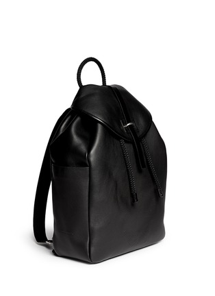 Figure View - Click To Enlarge - ALEXANDER MCQUEEN - Perforated skull leather backpack