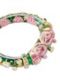  - AISHWARYA - Diamond enamel gold alloy elepant bangle