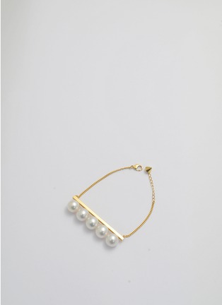 Main View - Click To Enlarge - TASAKI - 18k yellow gold south sea pearl bracelet TASAKI