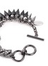 Detail View - Click To Enlarge - VENNA - Crystal panther and spike bracelet