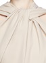 Detail View - Click To Enlarge - LANVIN - Twist front bi-colour dress