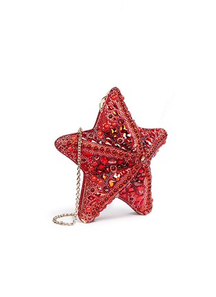 Figure View - Click To Enlarge - JUDITH LEIBER - 'Fromia Starfish' crystal pavé minaudière
