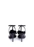 Back View - Click To Enlarge - LANVIN - Jewelled rosette patent leather sandals