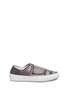 Main View - Click To Enlarge - PEDRO GARCIA  - 'Palmira' Velcro® strap satin and suede sneakers