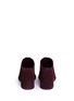 Back View - Click To Enlarge - PEDRO GARCIA  - 'Yavel' suede open toe mules