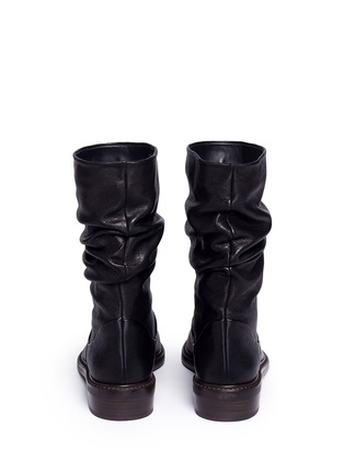 Back View - Click To Enlarge - STUART WEITZMAN - 'Spartan' leather mid calf boots