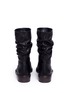 Back View - Click To Enlarge - STUART WEITZMAN - 'Spartan' leather mid calf boots