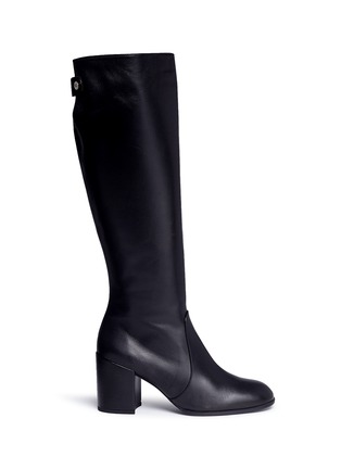 Main View - Click To Enlarge - STUART WEITZMAN - 'Suburb' leather knee high boots