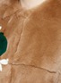 Detail View - Click To Enlarge - YVES SALOMON - Floral print Rex rabbit fur coat
