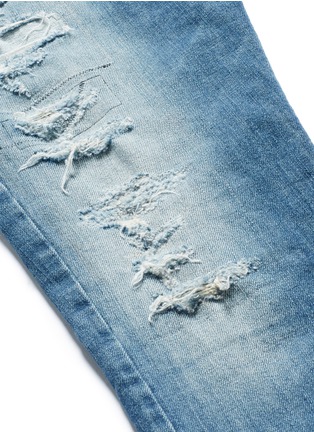 Detail View - Click To Enlarge - FAITH CONNEXION - Distressed carrot fit jeans