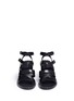 Front View - Click To Enlarge - ASH - 'Puket' stud strappy leather sandals
