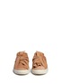Front View - Click To Enlarge - PORTS 1961 - Twist bow suede sneaker slides