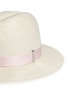 Detail View - Click To Enlarge - GIGI BURRIS MILLINERY - 'Nell' front scar straw fedora hat