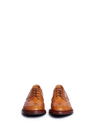Front View - Click To Enlarge - TRICKER’S - 'Bourton' brogue leather Derbies