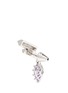 Detail View - Click To Enlarge - EDDIE BORGO - 'Estate Pop Ear Climbers' glass crystal drop earrings