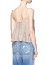 Back View - Click To Enlarge - TOPSHOP - Velvet swing camisole top