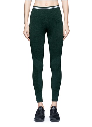 Main View - Click To Enlarge - 72883 - 'Seven Eight' circular knit performance leggings