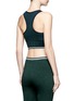 Back View - Click To Enlarge - 72883 - 'Aero 01' circular knit sports bra