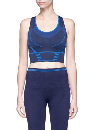 Main View - Click To Enlarge - 72883 - 'Squad' circular knit racerback sports bra