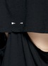 Detail View - Click To Enlarge - THE UPSIDE - 'Sensei' cutout back cotton T-shirt